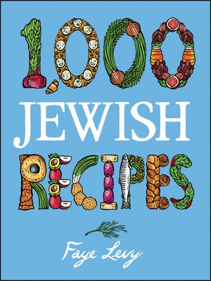 cover image of 1,000 Jewish Recipes